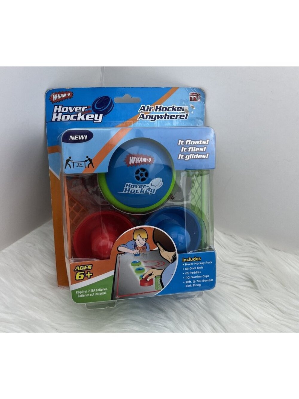 Wham-O Hover Hockey Portable Air Hockey Set